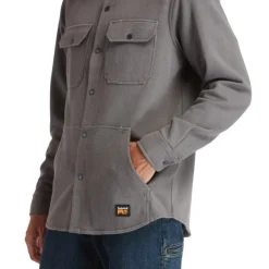 Timberland Pro Men's Mill River Fleece Work Shirt Jacket - - TB0A1VCQ060