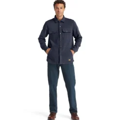 Timberland Pro Men's Mill River Fleece Work Shirt Jacket - - TB0A1VCQ434