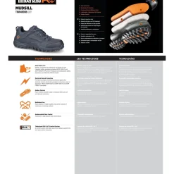Women Timberland Pro Men's Mudsill Steel Toe Work Shoe - - TB140008001