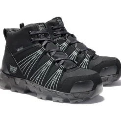 Timberland Pro Men's Powertrain Alloy Toe Mid Work Boot - TB1A11QF001