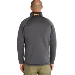 Timberland Pro Men's Reaxion 1/4 Athletic Fleece Jacket -Charcoal- TB0A55RVCV9