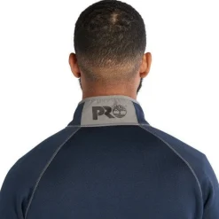 Timberland Pro Men's Reaxion 1/4 Athletic Fleece Jacket -Navy- TB0A55RV440