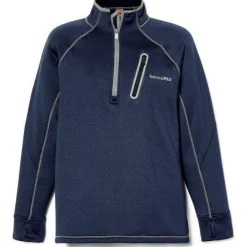 Timberland Pro Men's Reaxion 1/4 Athletic Fleece Jacket -Navy- TB0A55RV440