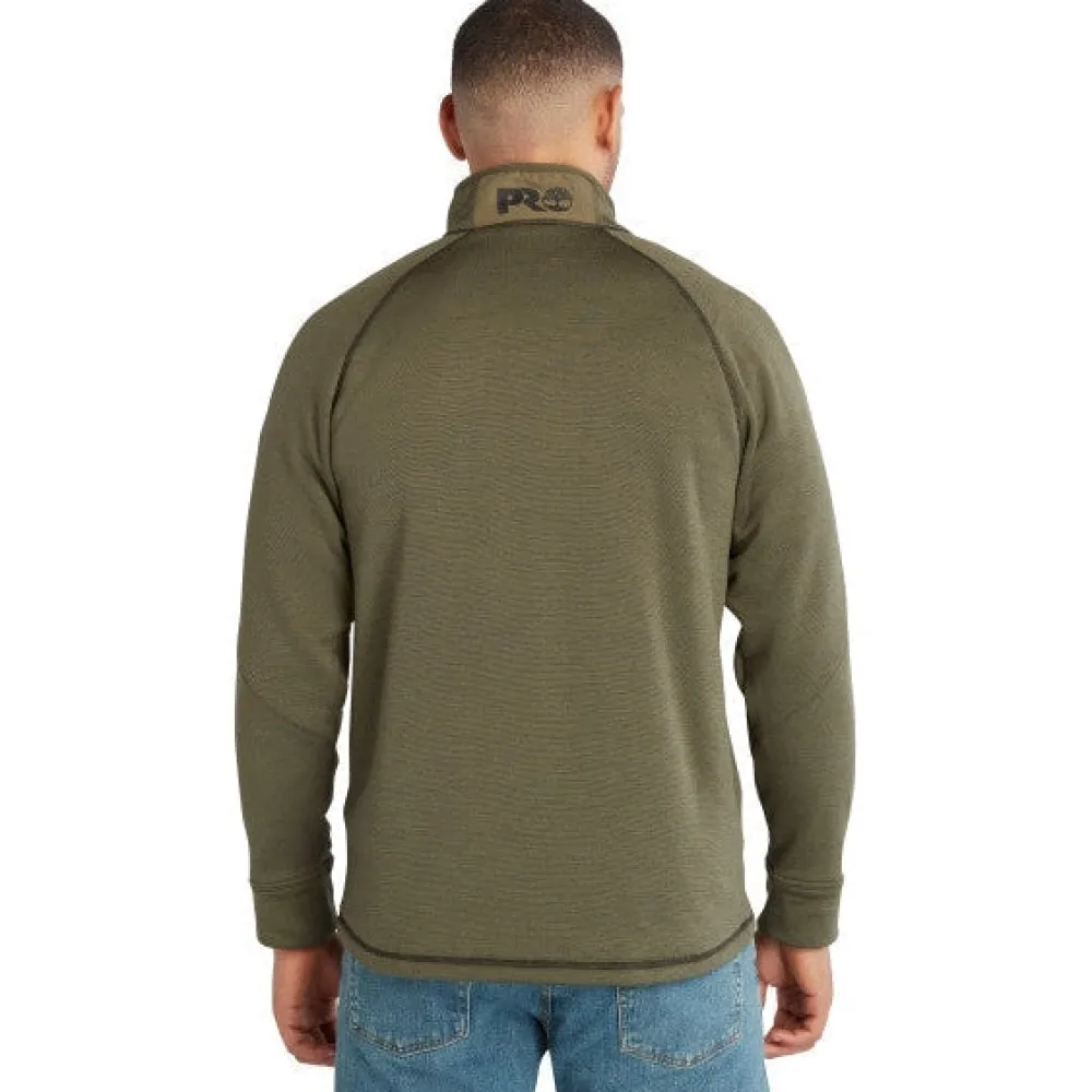 Timberland Pro Men's Reaxion 1/4 Athletic Fleece Jacket -- TB0A55RV369