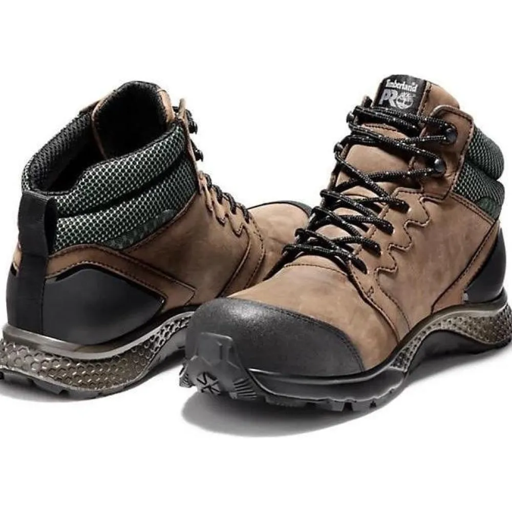 Women Timberland Pro Men's Reaxion Comp Toe WP Work Boot TB1A1ZRC214
