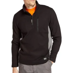 Timberland Pro Men's Studwall 1/4 Zip Textured Fleece Top - - TB0A1HGK015