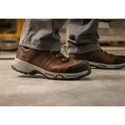 Women Timberland Pro Men's Switchback Comp Toe WP Work Boot- Brown- TB1A5SZ3214