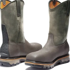 Timberland Pro Men's True Grit Comp Toe WP Pull-On Work Boot- TB0A2297214