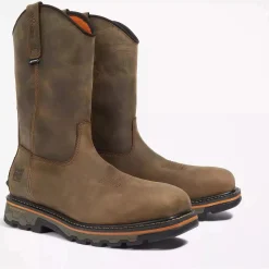 Women Timberland Pro Men's True Grit Pull On Comp Toe WP Work Boot- - TB1A437Y214