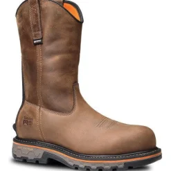 Women Timberland Pro Men's True Grit Pull On Comp Toe WP Work Boot- TB1A5WZB214