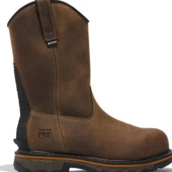 Women Timberland Pro Men's True Grit Pull On Comp Toe WP Work Boot- TB1A5WZB214