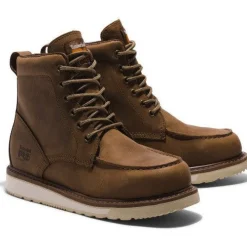 Women Timberland Pro Men's Wedge 6" Soft Toe Work Boot - - TB1A5SXH214