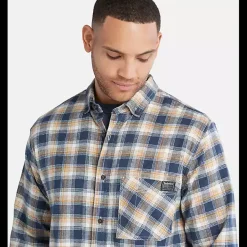 Timberland Pro Men's Woodfort Lightweight Flex Shirt -Wheat- TB0A64AWP50