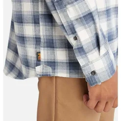 Timberland Pro Men's Woodfort Lightweight Flex Shirt -Indigo- TB0A64AWB05