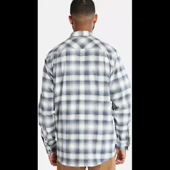 Timberland Pro Men's Woodfort Lightweight Flex Shirt -Indigo- TB0A64AWB05