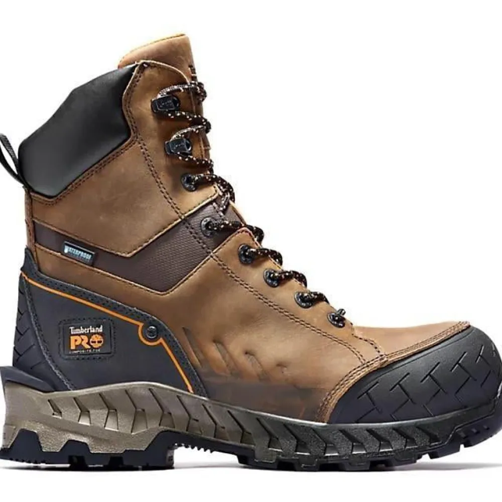 Timberland Pro Men's Work Summit 8" Comp Toe WP Work Boot- TB0A24FK214