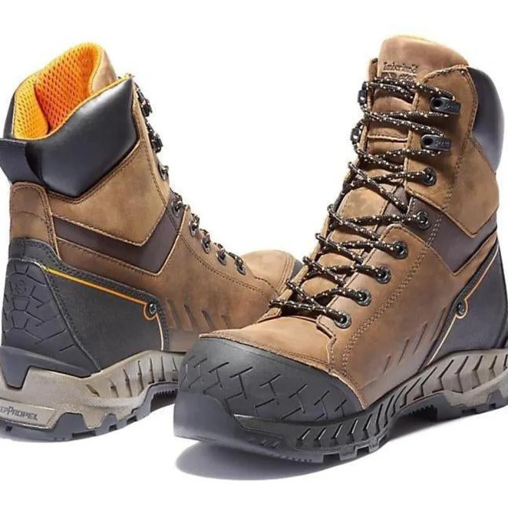 Timberland Pro Men's Work Summit 8" Comp Toe WP Work Boot- TB0A24FK214