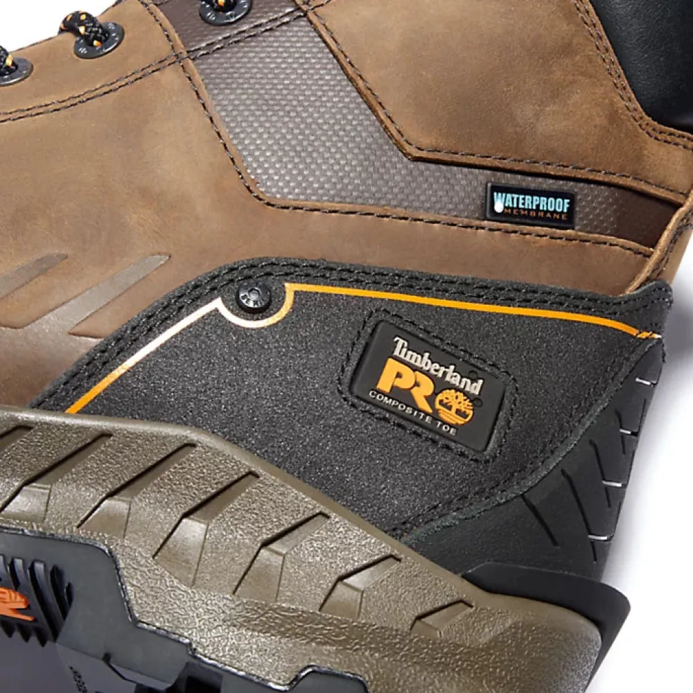 Timberland Pro Men's Work Summit 8" Comp Toe WP Work Boot- TB0A24FK214