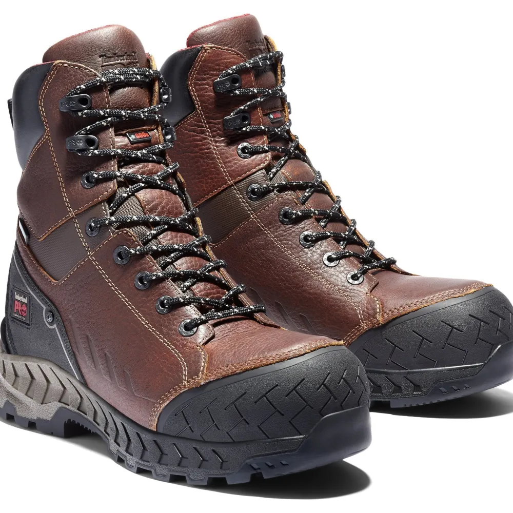 Timberland Pro Men's Work Summit 8" Comp Toe WP Ins Work Boot TB0A25D9214