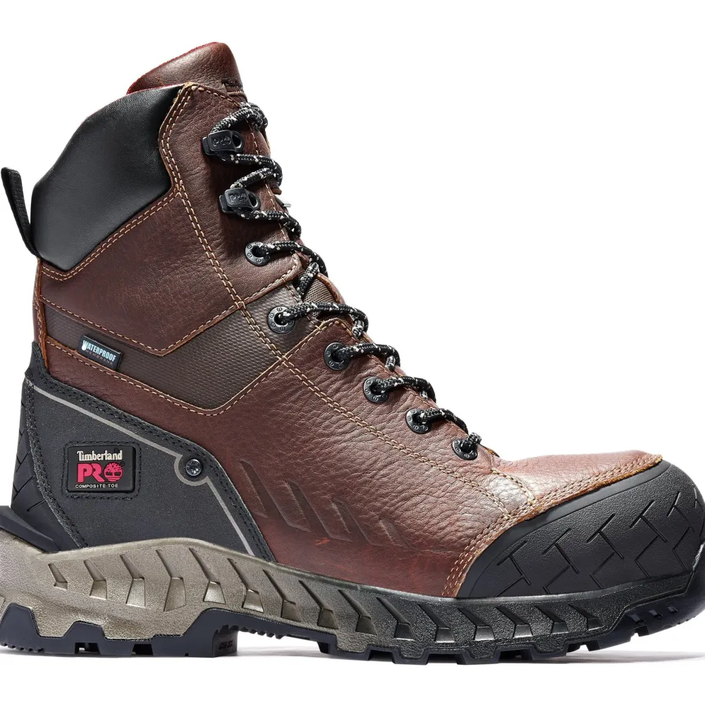 Timberland Pro Men's Work Summit 8" Comp Toe WP Ins Work Boot TB0A25D9214