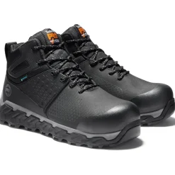 Women Timberland Pro Ridgework Mid Comp Toe WP Hiker Work Boot - TB0A1KBW001