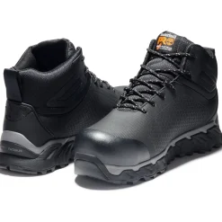 Women Timberland Pro Ridgework Mid Comp Toe WP Hiker Work Boot - TB0A1KBW001