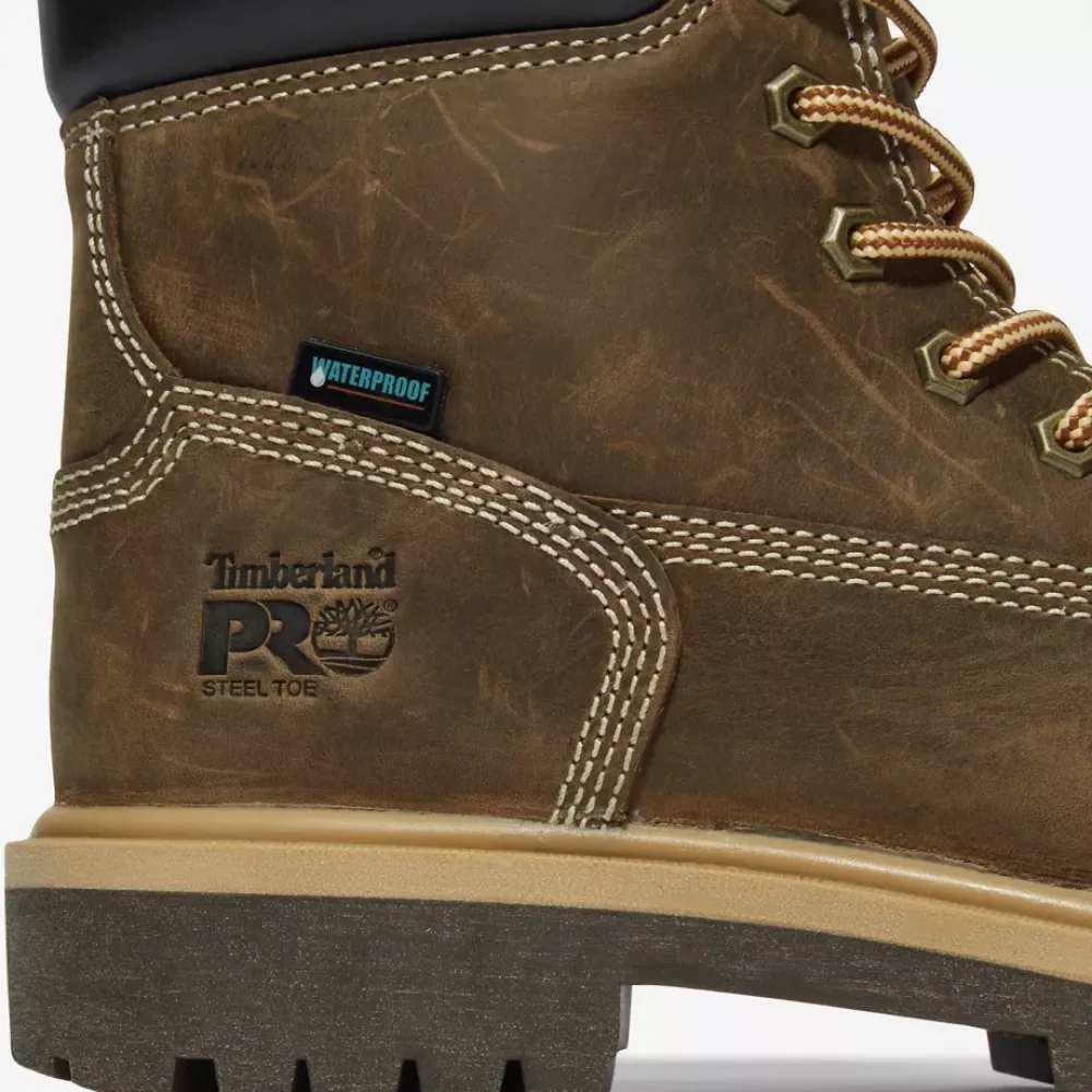 Timberland Pro Women's Direct Attach 6" WP Work Boot -- TB1A2QX7214