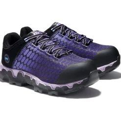 Women Timberland Pro Women's Powertrain Alloy Toe Work Shoe - TB1A1H1S001