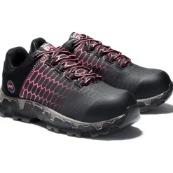 Women Timberland Pro Women's Powertrain Alloy Toe EH Work Shoe TB1A1I5Q001