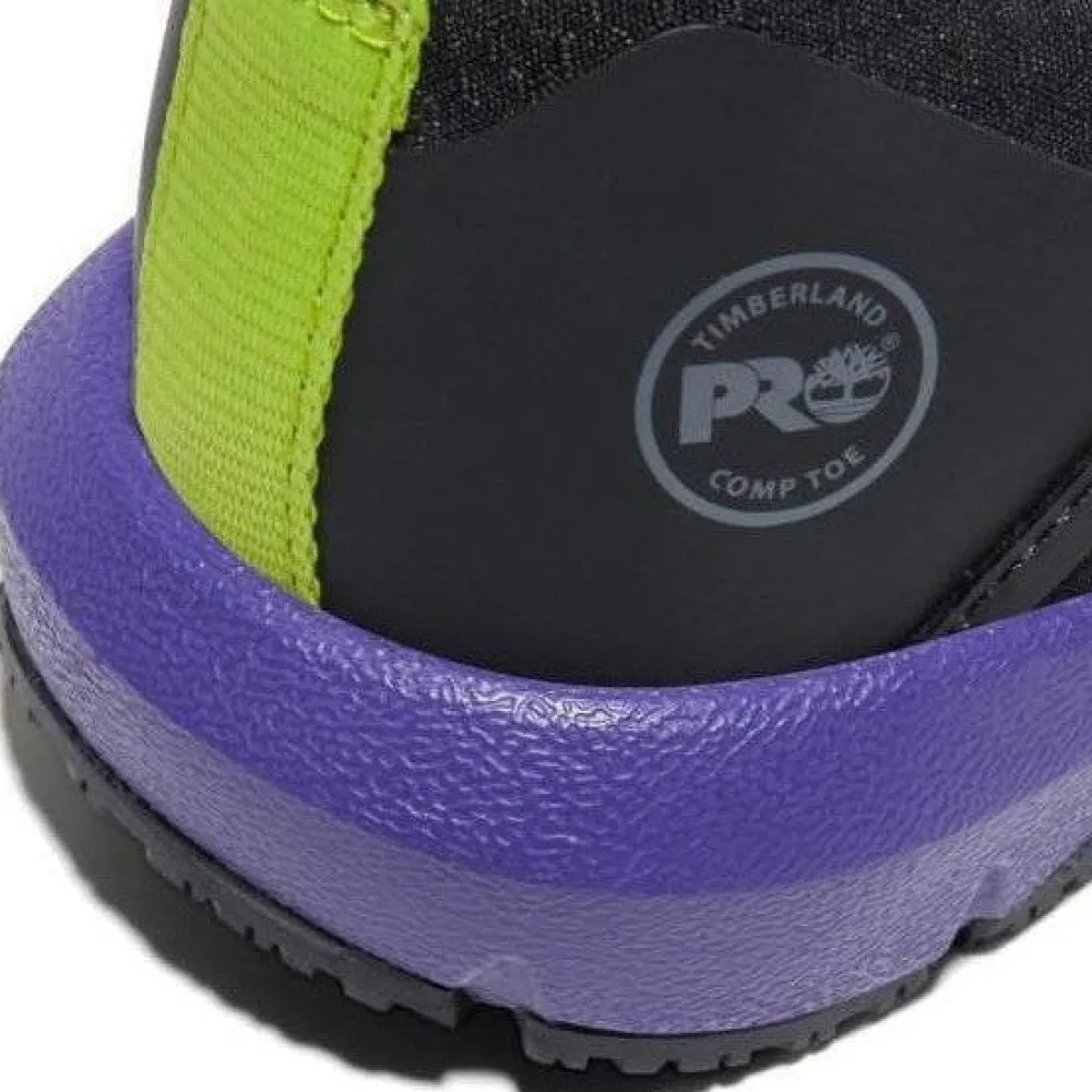 Women Timberland Pro Women's Radius Comp Toe Work Shoe - Black - TB1A2844001