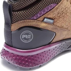Women Timberland Pro Women's Reaxion Comp Toe WP Work Boot TB1A219B214