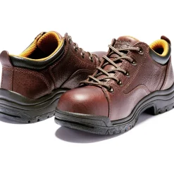 Women Timberland Pro Women's TITAN Alloy Toe Oxford Work Shoe - - TB063189214