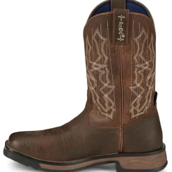 Tony Lama Men's Anchor 11' Square Toe WP Western Work Boot- - TW3416