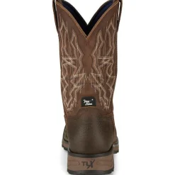 Tony Lama Men's Anchor 11' Square Toe WP Western Work Boot- - TW3416