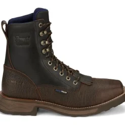 Tony Lama Men's High Range 8" Comp Toe WP Western Work Boot -- TW3430