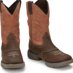 Tony Lama Men's Junction 11' Square Toe WP Western Work Boot -- RR3351