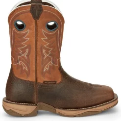 Tony Lama Men's Lopez 11" Steel Square Toe Waterproof Western Work Boot -- RR3363