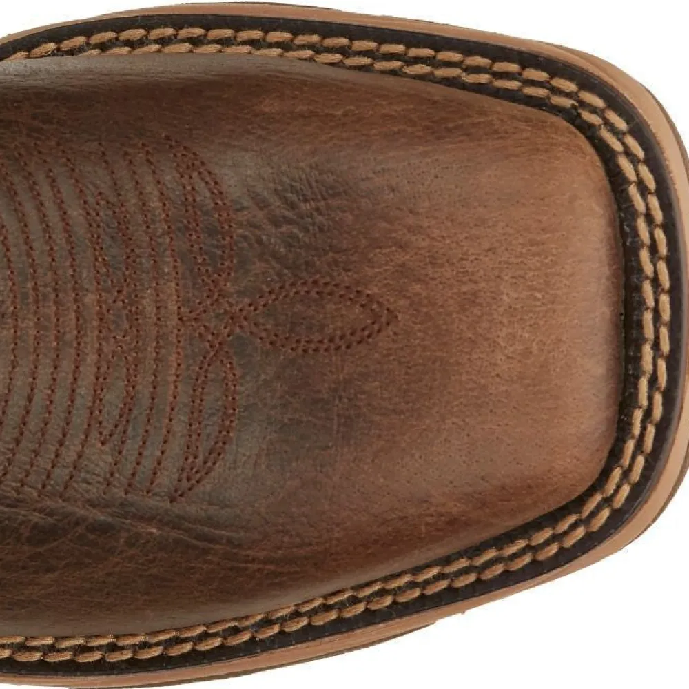 Tony Lama Men's Lopez 11" Steel Square Toe Waterproof Western Work Boot -- RR3363