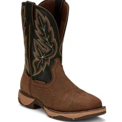 Tony Lama Men's Medford 11' Steel Toe WP Western Work Boot- - RR3373