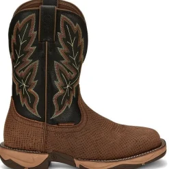 Tony Lama Men's Medford 11' Steel Toe WP Western Work Boot- - RR3373