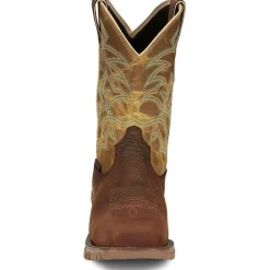 Tony Lama Men's Roustabout 11' Steel Toe WP Western Work Boot -- TW5006