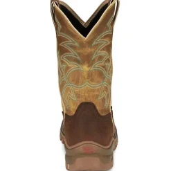 Tony Lama Men's Roustabout 11' Steel Toe WP Western Work Boot -- TW5006