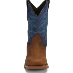 Tony Lama Men's Roustabout 11' Steel Toe WP Western Work Boot -- TW5010