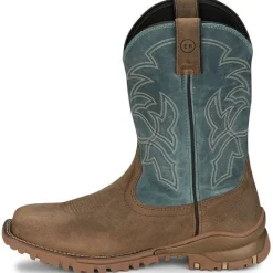 Tony Lama Men's Roustabout 11' Steel Toe WP Western Work Boot -- TW5008