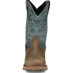 Tony Lama Men's Roustabout 11' Steel Toe WP Western Work Boot -- TW5008