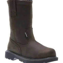 Women Wolverine Men's 10" Floorhand Stl Toe WP Wellington Work Boot - W10680