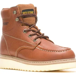 Women Wolverine Men's 6" Soft Toe WP Work Boot - - W08288