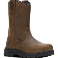 Women Wolverine Men's Carlsbad 10" Steel Toe WP Wellington Work Boot- - W241069