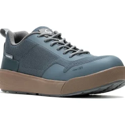 Wolverine Men's Dart Knit CT Durashocks Comp Toe Work Shoe- Slate- W241032