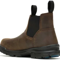 Wolverine Men's Durashocks Icon Comp Toe WP Romeo Work Boot -Brown- W241102